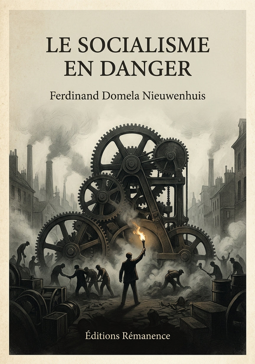 Le socialisme en danger - Ferdinand Domela Nieuwenhuis (Couverture)