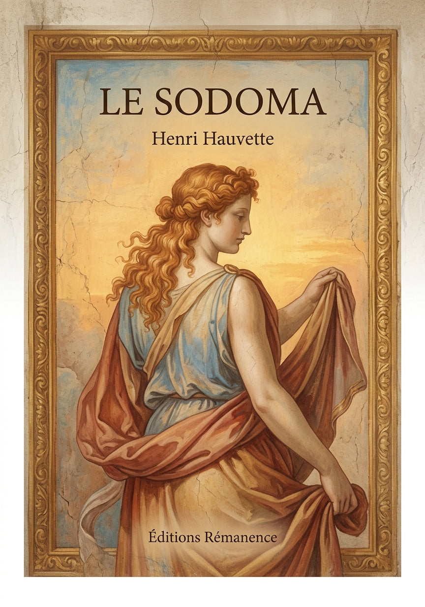 Livre Le Sodoma par Henri Hauvette - Couverture - Editions Remanence
