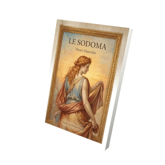 Livre Le Sodoma par Henri Hauvette - Vue 3D - Editions Remanence