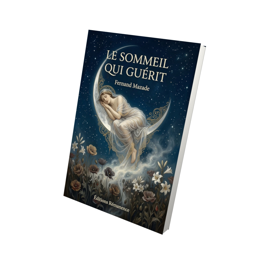 Livre Le Sommeil qui guérit par Fernand Mazade - Vue 3D - Editions Remanence