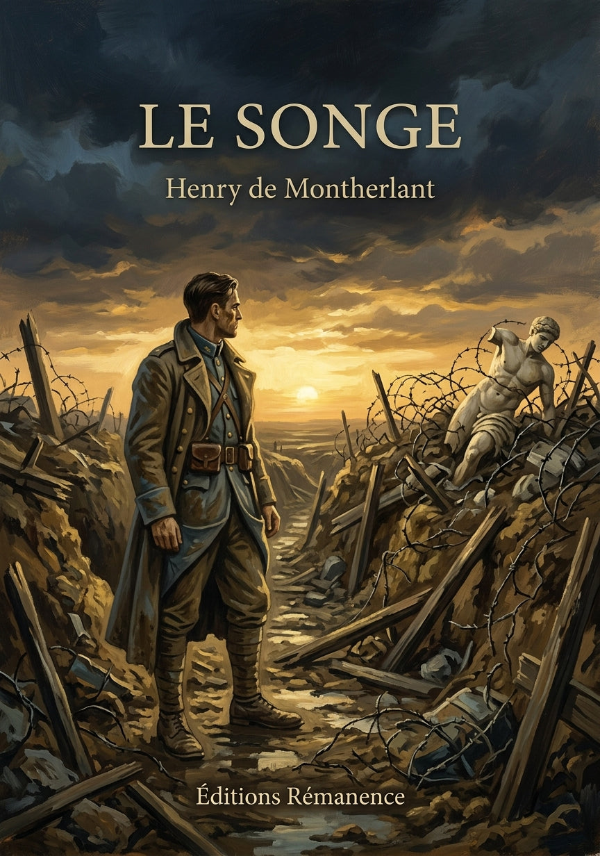 Livre Le Songe par Henry de Montherlant - Couverture - Editions Remanence