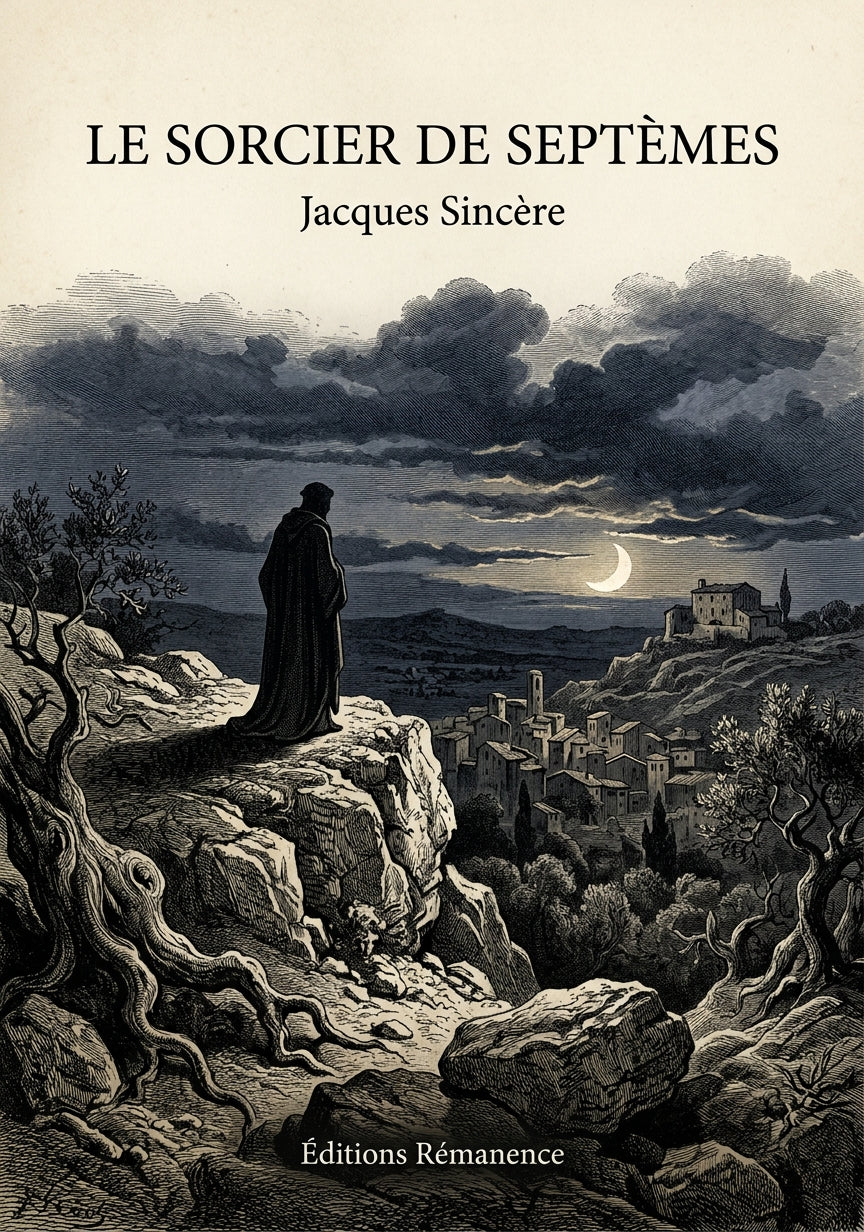 Livre Le Sorcier de Septèmes par Jacques Sincère - Couverture - Editions Remanence