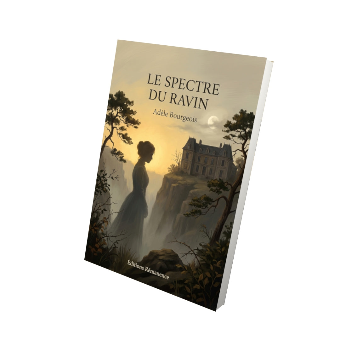Livre Le spectre du ravin par Adèle Bourgeois - Vue 3D - Editions Remanence
