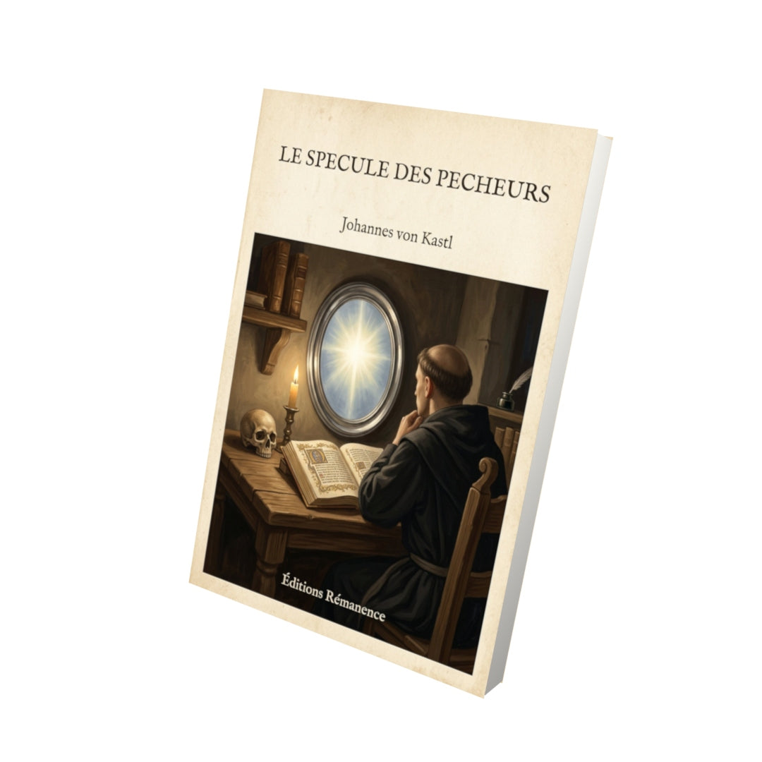 Livre Le specule des pecheurs - Johannes von Kastl - Vue 3D - Editions Remanence