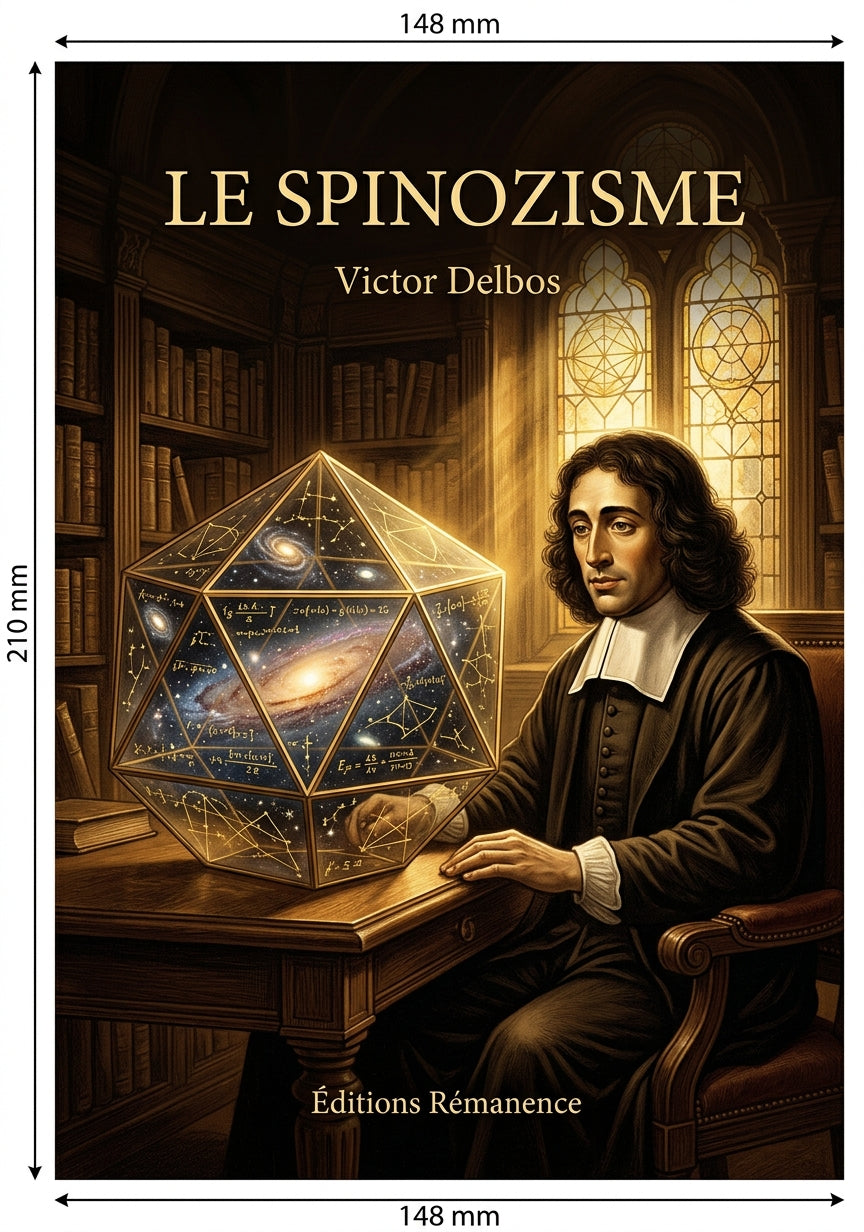 Livre Le Spinozisme par Victor Delbos - Couverture - Editions Remanence