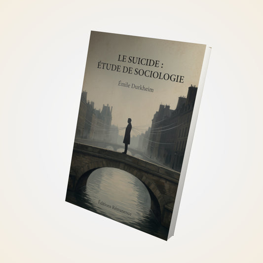 Livre Le Suicide : Étude de Sociologie - Émile Durkheim - Couverture 3D