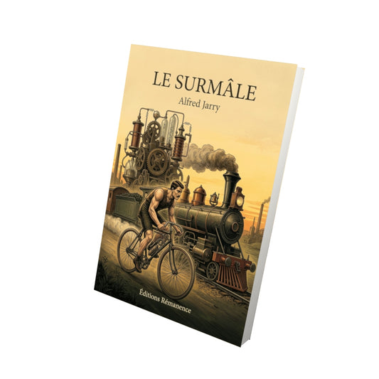 Livre Le Surmâle par Alfred Jarry - Vue 3D - Editions Remanence