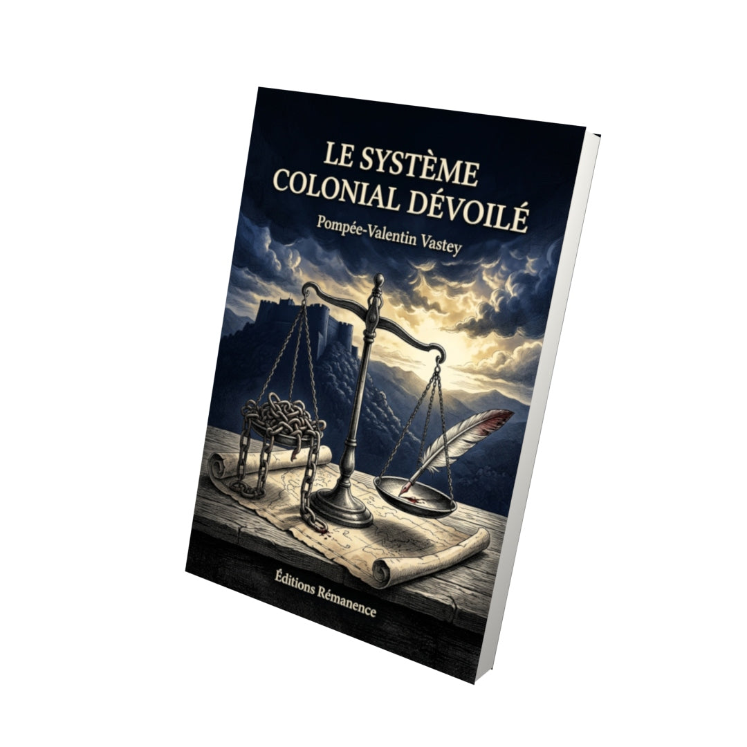 Livre Le système colonial dévoilé par Pompée-Valentin Vastey - Vue 3D - Editions Remanence