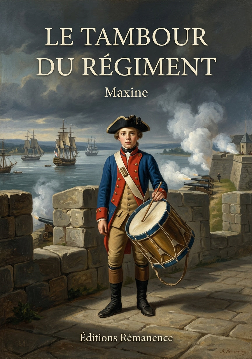 Livre Le tambour du régiment par Maxine - Couverture - Editions Remanence