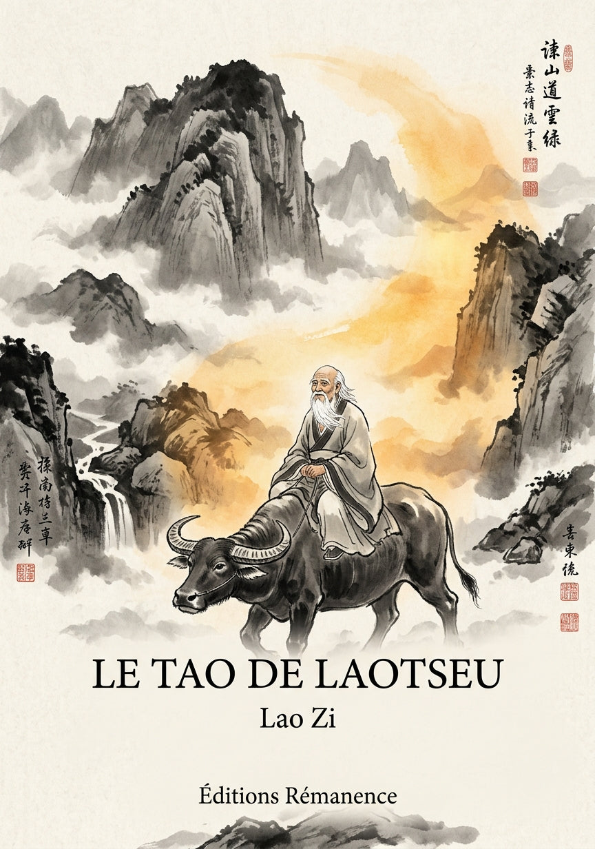Livre Le Tao de Laotseu par Lao Zi - Couverture - Editions Remanence