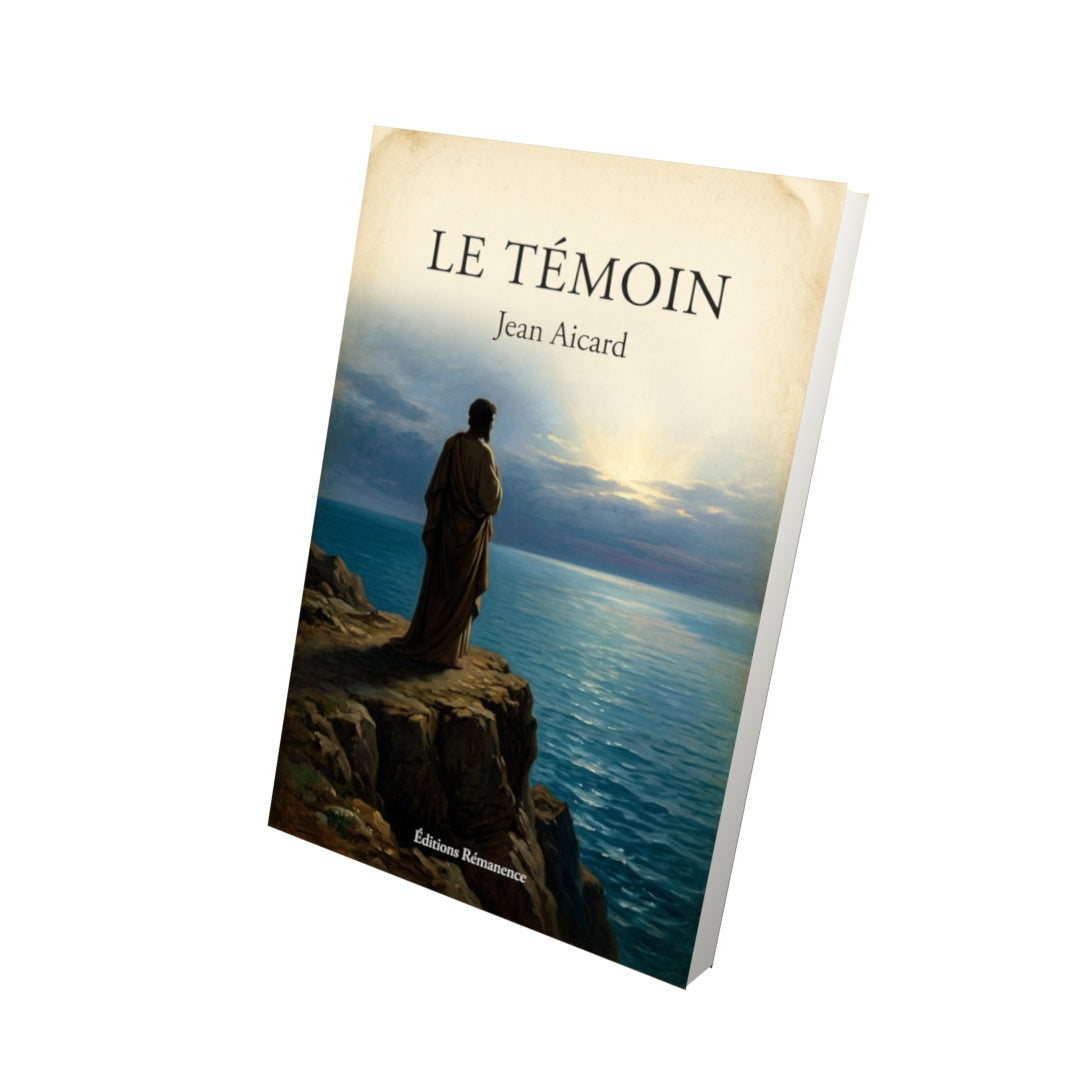 Livre Le Témoin - Jean Aicard - Vue 3D - Editions Remanence