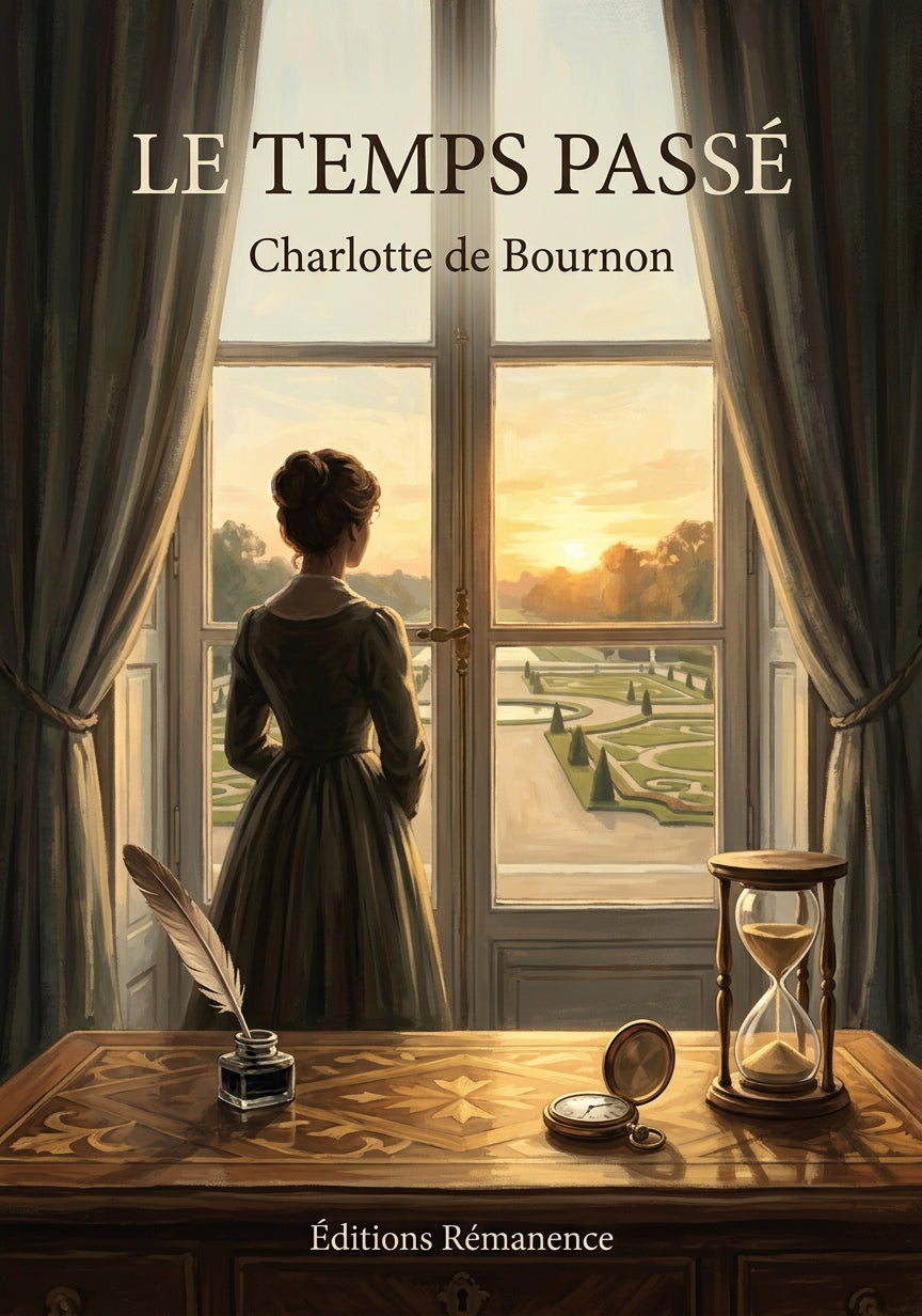 Livre Le Temps passé par Charlotte de Bournon - Couverture - Editions Remanence