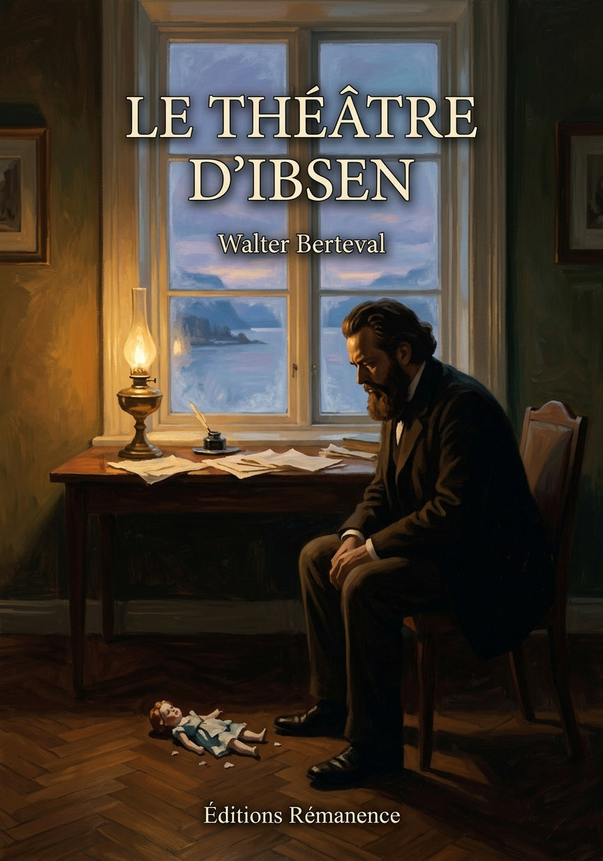 Livre Le théâtre d'Ibsen par Walter Berteval - Couverture - Editions Remanence