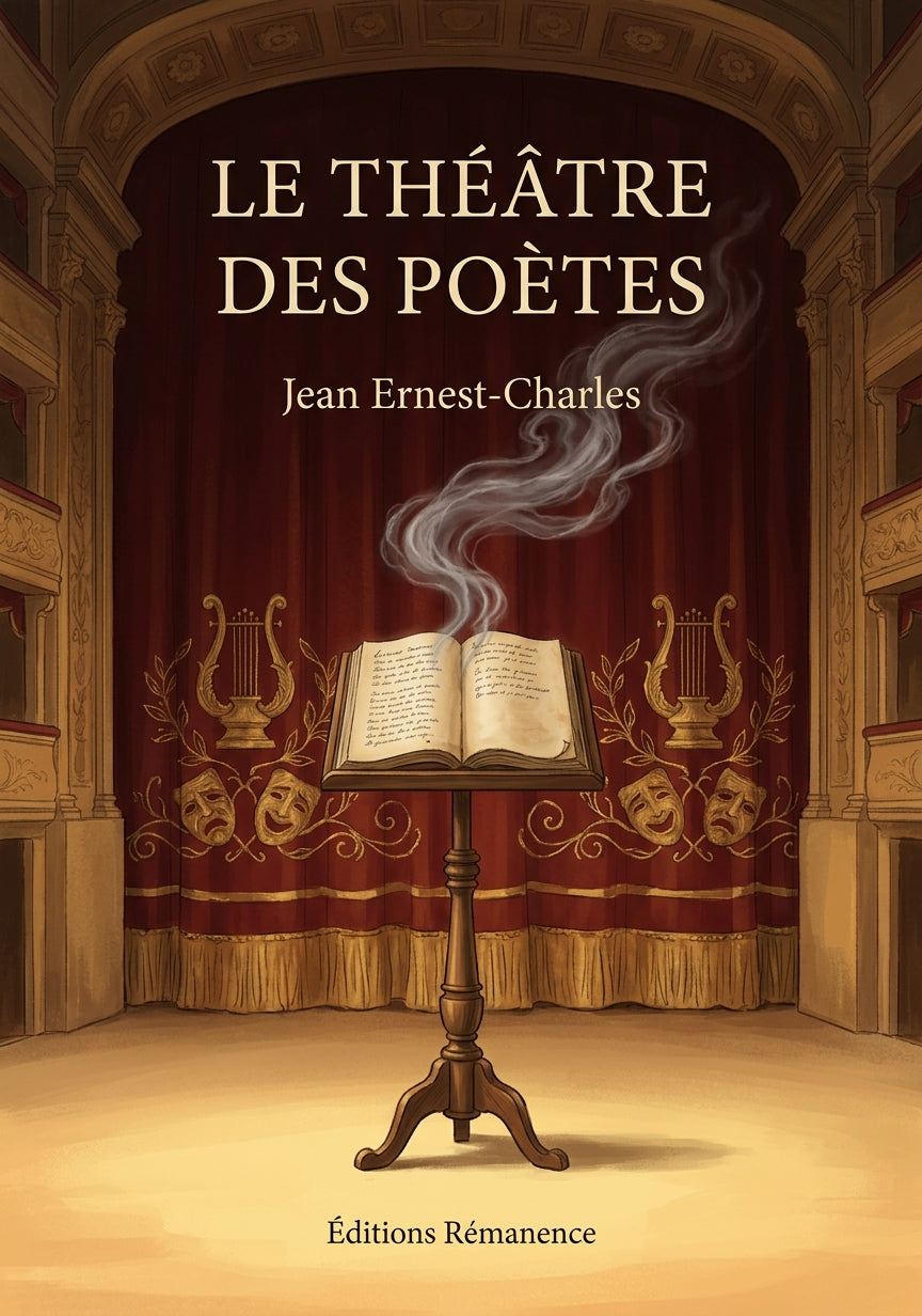 Livre Le Théâtre des Poètes par Jean Ernest-Charles - Couverture - Editions Remanence