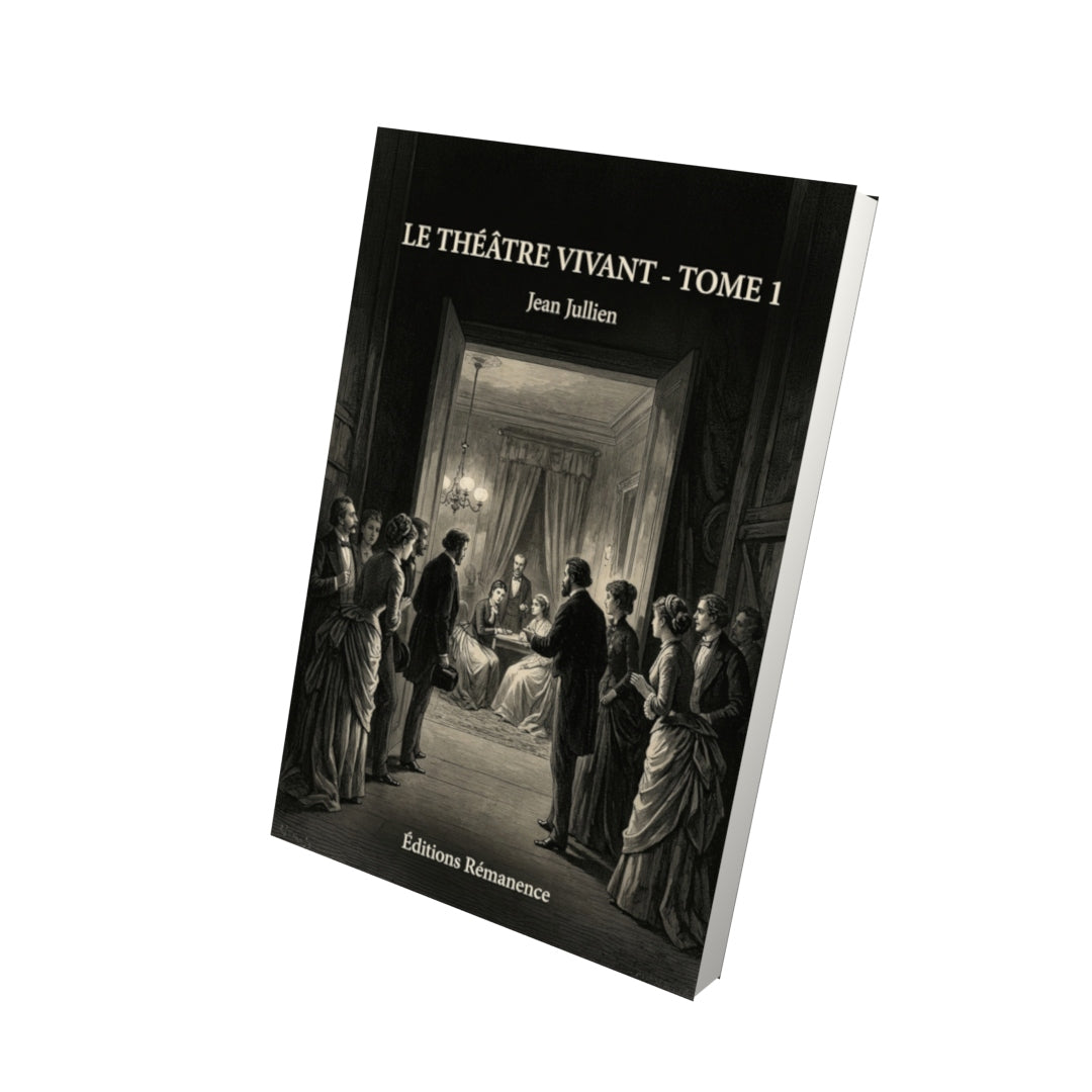 Livre Le Théâtre vivant - Tome 1 par Jean Jullien - Vue 3D - Editions Remanence