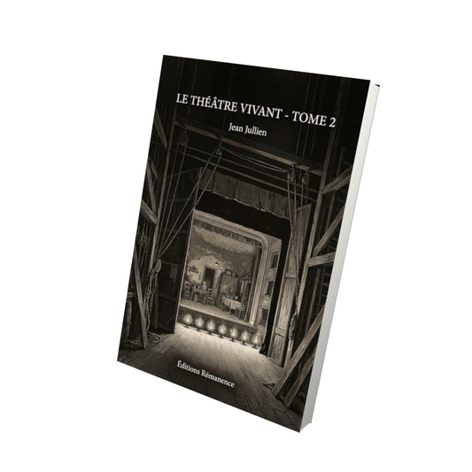 Livre Le Théâtre vivant - Tome 2 par Jean Jullien - Vue 3D - Editions Remanence