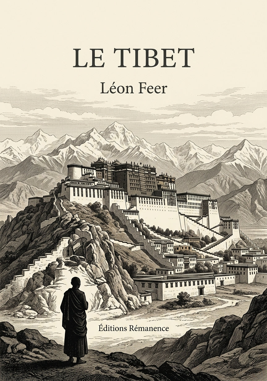 Livre Le Tibet par Léon Feer - Couverture - Editions Remanence
