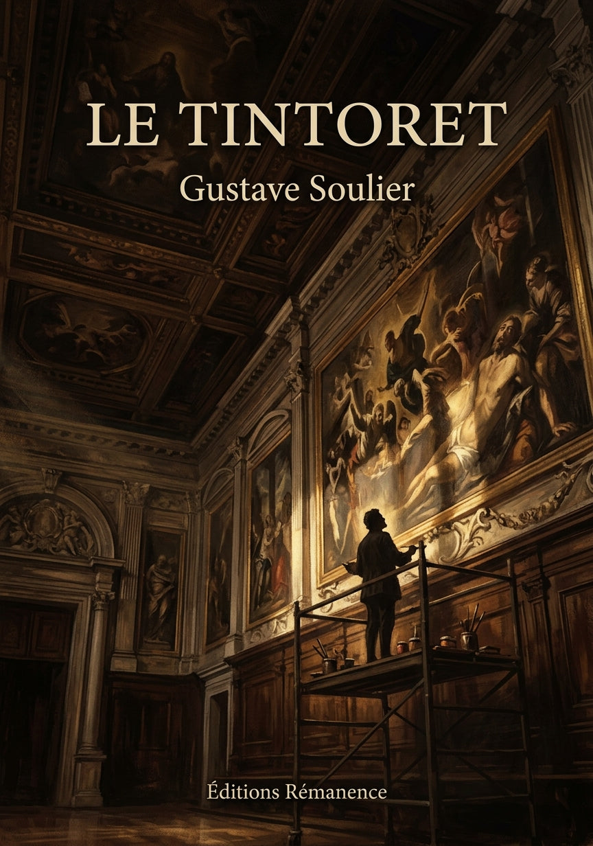 Livre Le Tintoret par Gustave Soulier - Couverture - Editions Remanence