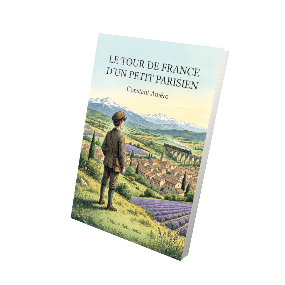 Livre Le Tour de France d’un petit Parisien par Constant Améro - Vue 3D - Editions Remanence