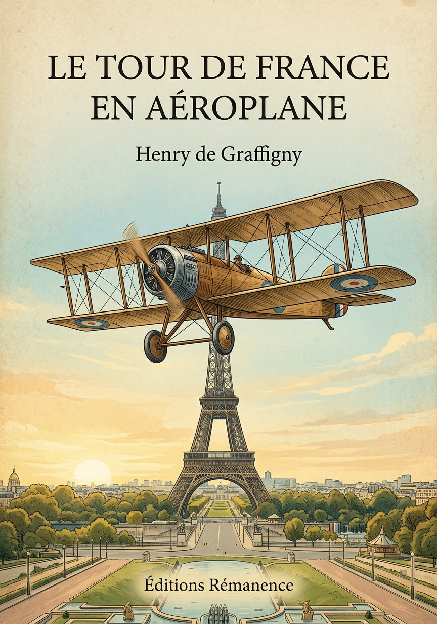 Le tour de France en aéroplane - Henry de Graffigny (Couverture)
