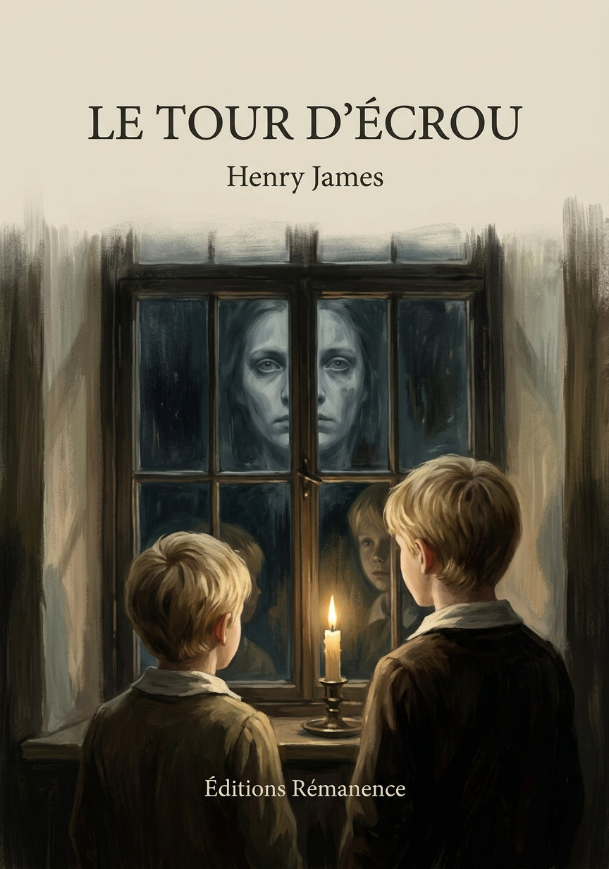 Livre Le Tour d’écrou par Henry James - Couverture - Editions Remanence