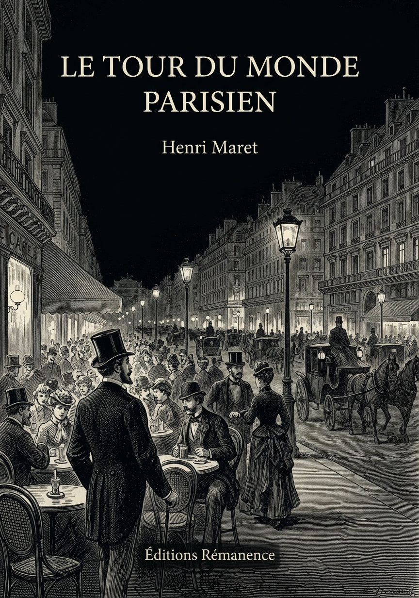 Livre Le Tour du monde parisien par Henri Maret - Couverture - Editions Remanence