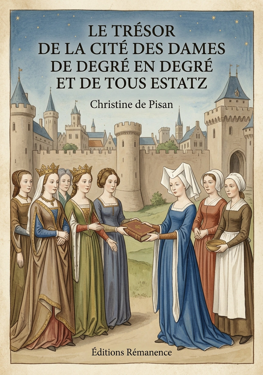 Le trésor de la cité des dames de degré en degré et de tous estatz - Christine de Pisan (Couverture)