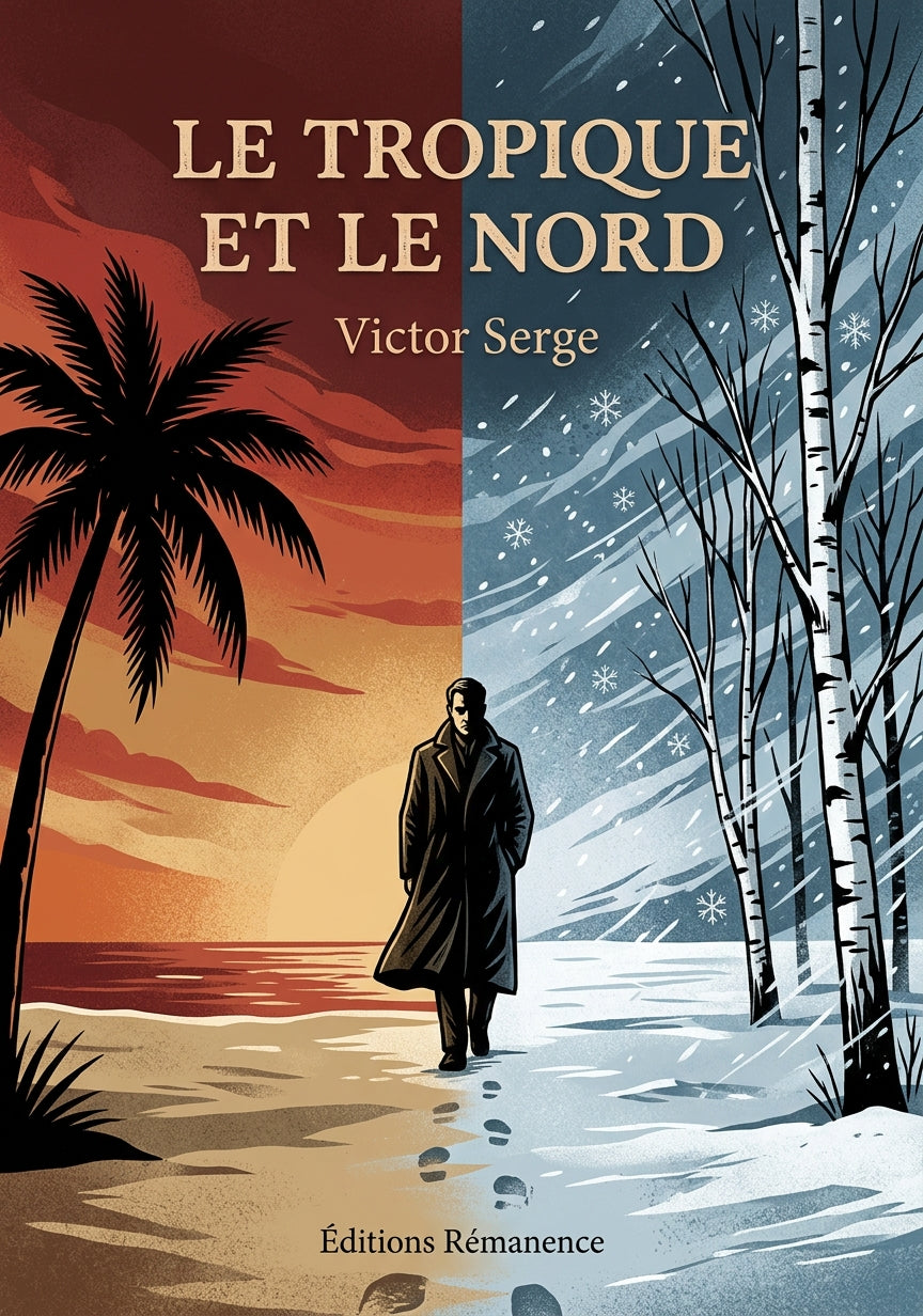 Livre Le Tropique et le Nord par Victor Serge - Couverture - Editions Remanence