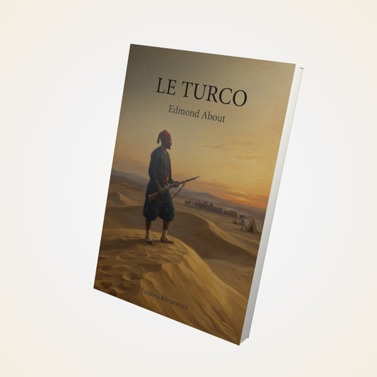 Livre Le Turco - Edmond About - Couverture 3D