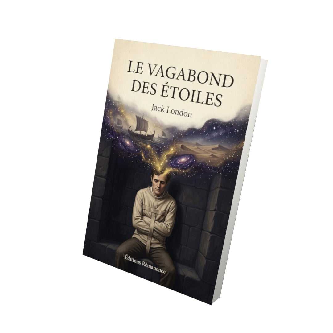 Livre Le vagabond des étoiles - Jack London - Vue 3D - Editions Remanence