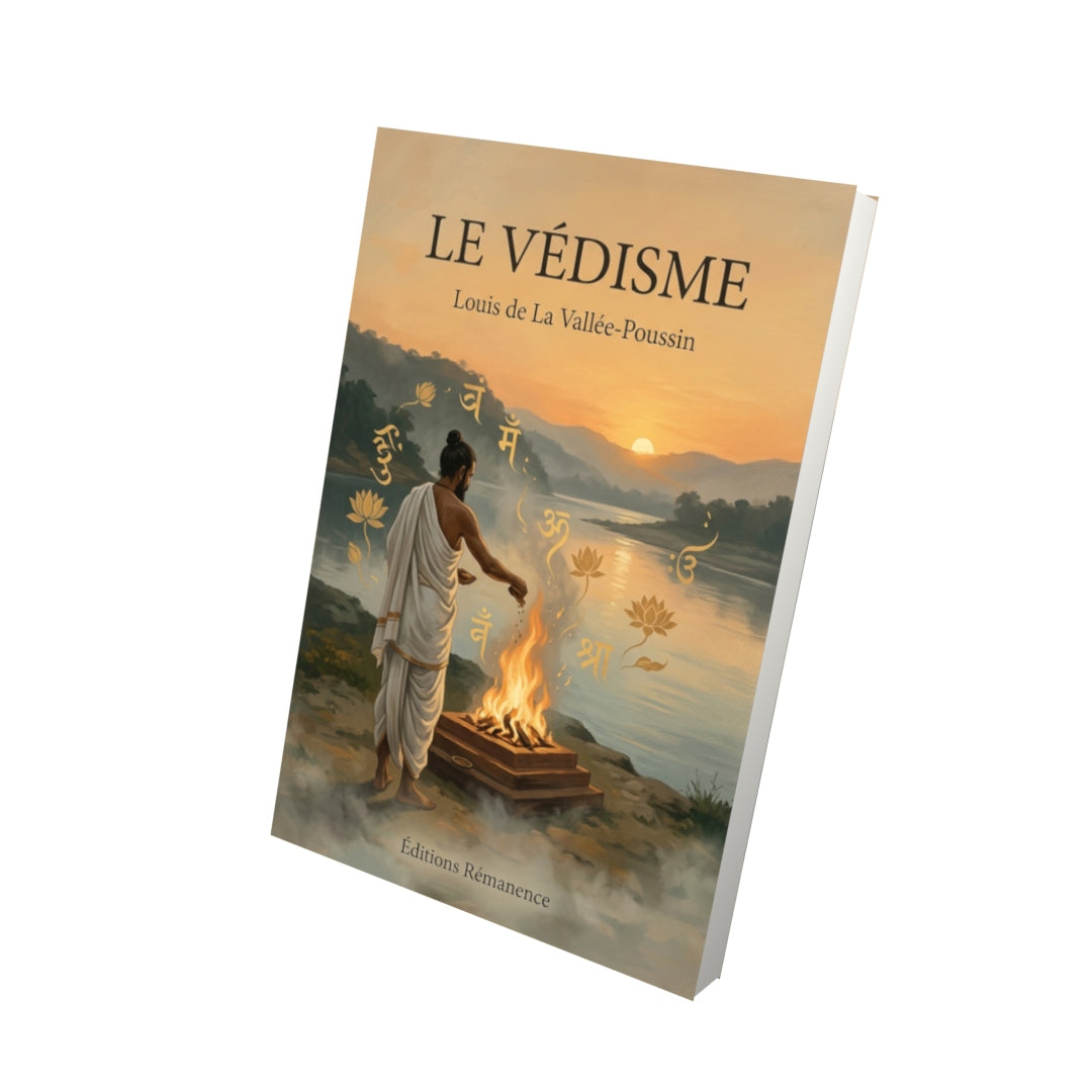 Livre Le Védisme par Louis de La Vallée-Poussin - Vue 3D - Editions Remanence