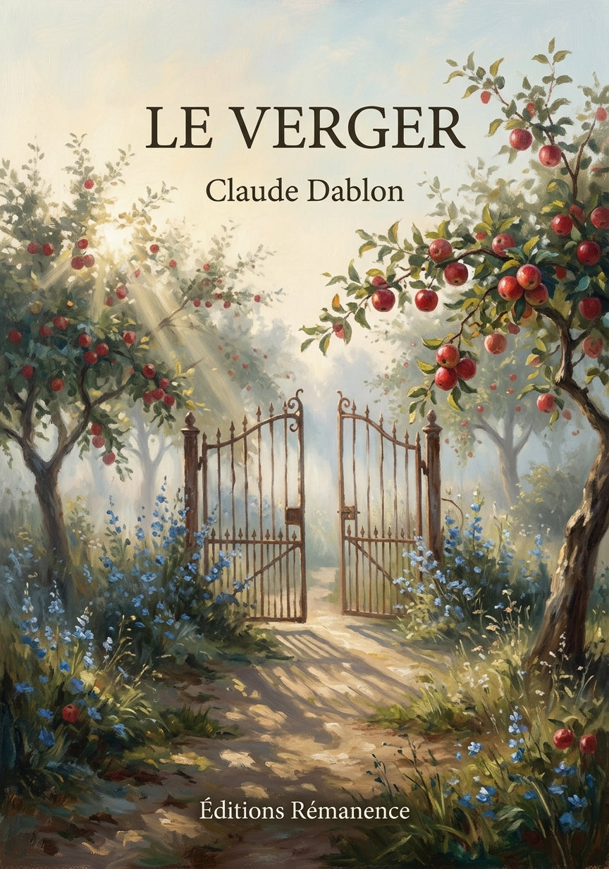 Livre Le Verger par Claude Dablon - Couverture - Editions Remanence