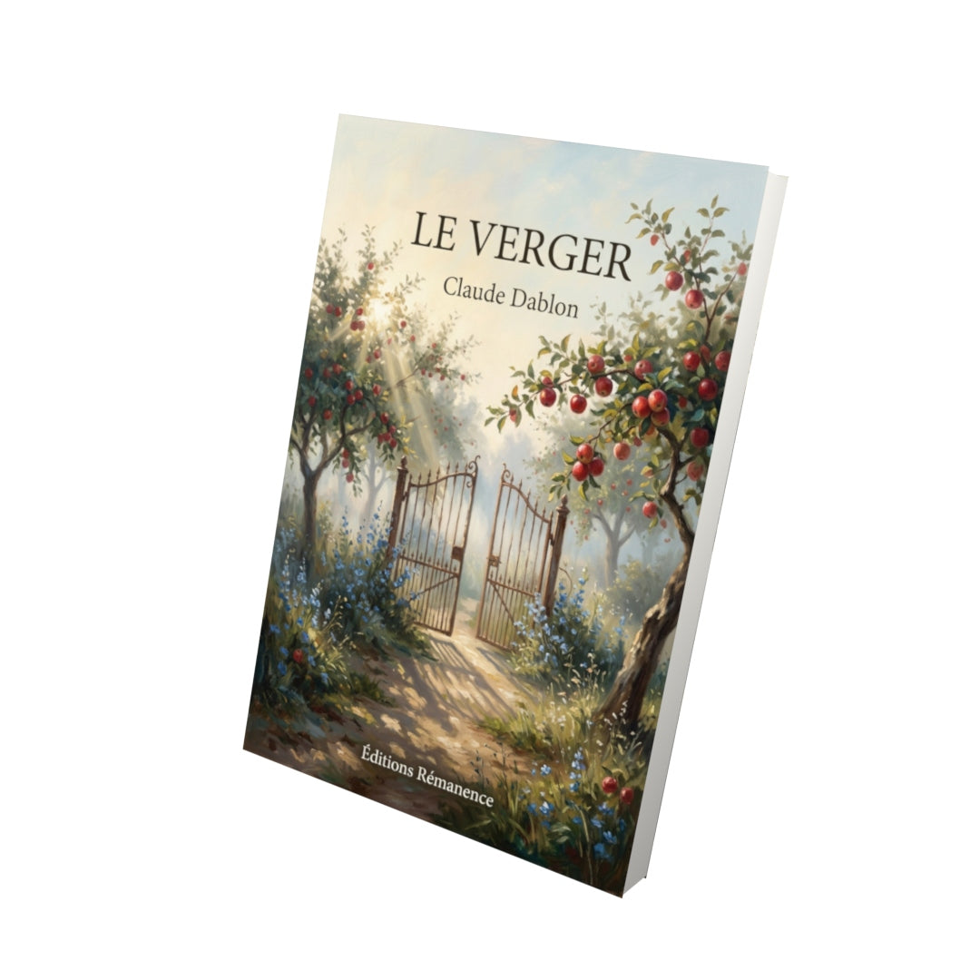 Livre Le Verger par Claude Dablon - Vue 3D - Editions Remanence