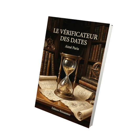 Livre Le Vérificateur des dates par Aimé Paris - Vue 3D - Editions Remanence