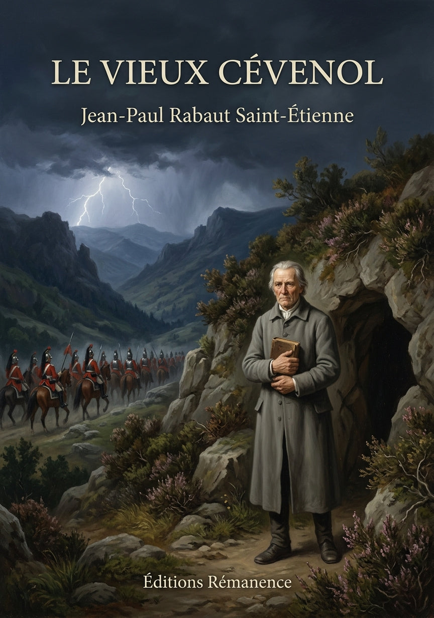 Livre Le vieux cévenol par Jean-Paul Rabaut Saint-Étienne - Couverture - Editions Remanence