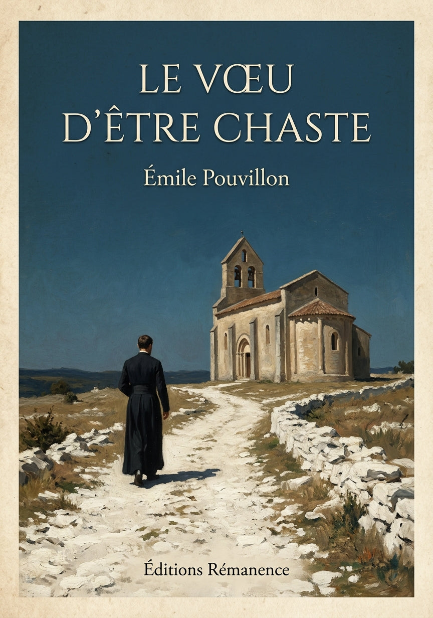 Le vœu d'être chaste - Émile Pouvillon (Couverture)