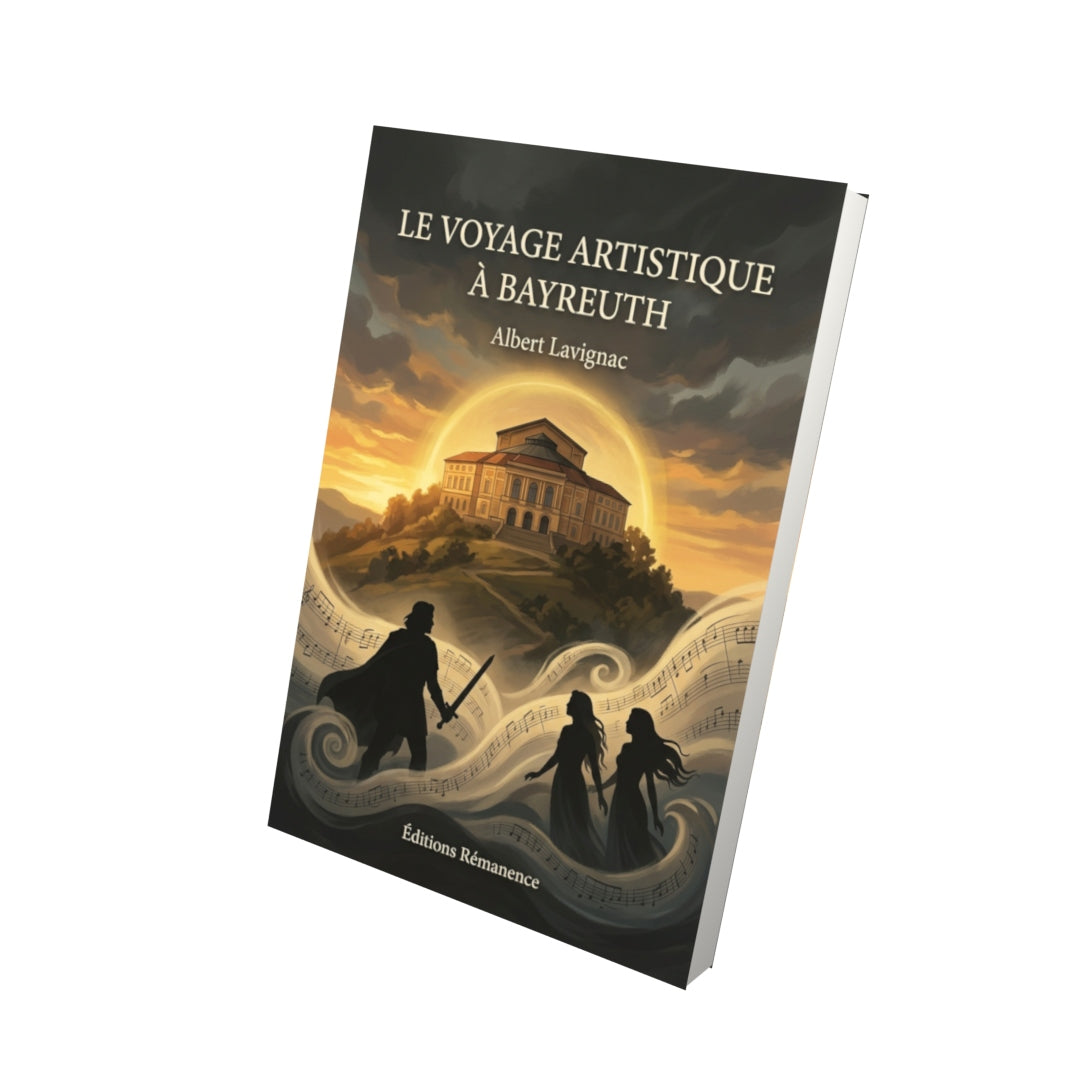 Livre Le Voyage artistique à Bayreuth par Albert Lavignac - Vue 3D - Editions Remanence