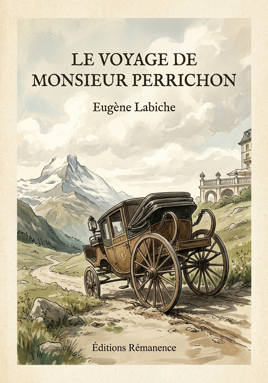 Le Voyage de Monsieur Perrichon - Eugène Labiche (Couverture)