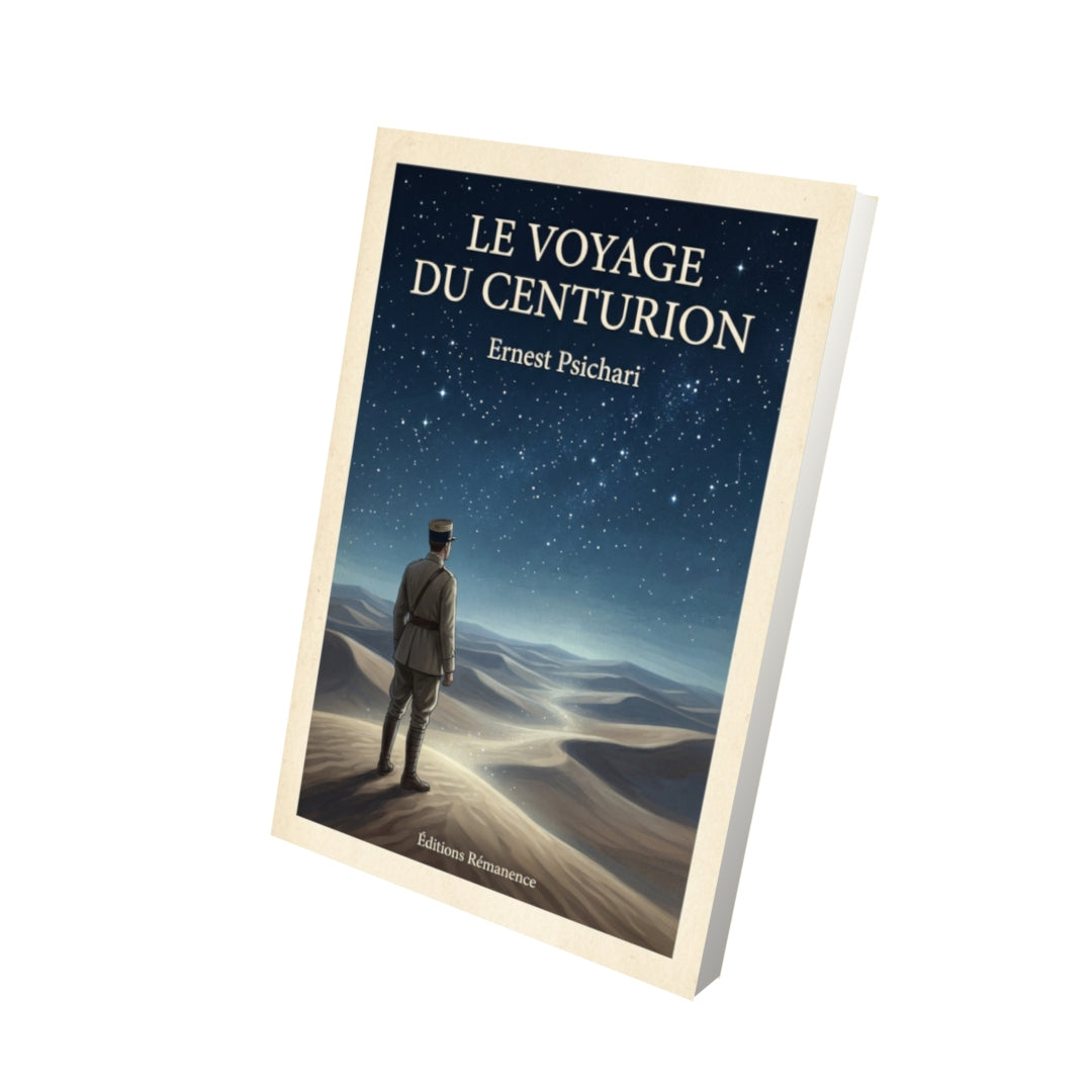 Livre Le Voyage du Centurion - Ernest Psichari - Vue 3D - Editions Remanence