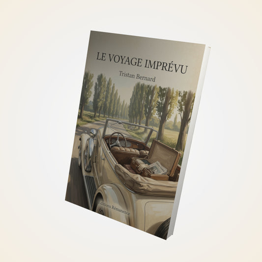 Livre Le voyage imprévu - Tristan Bernard - Couverture 3D