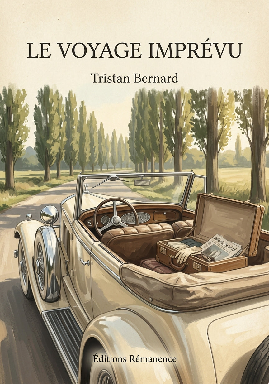 Le voyage imprévu - Tristan Bernard (Couverture)