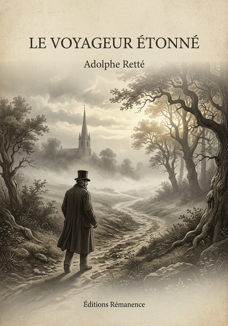 Le voyageur étonné - Adolphe Retté (Couverture)