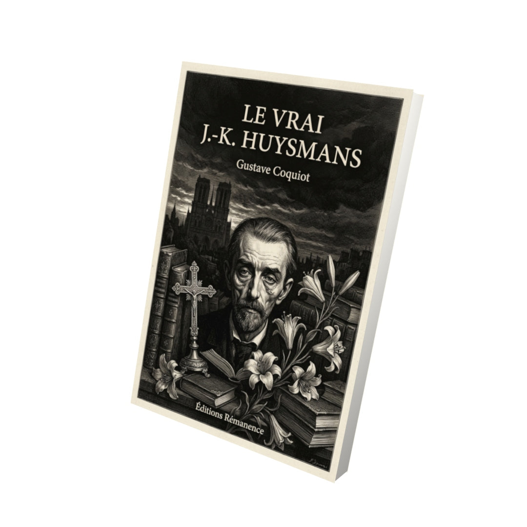Livre Le Vrai J.-K. Huysmans par Gustave Coquiot - Vue 3D - Editions Remanence