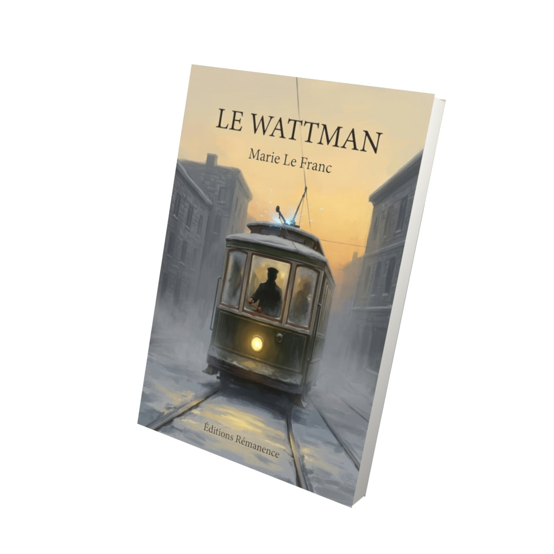 Livre Le wattman par Marie Le Franc - Vue 3D - Editions Remanence
