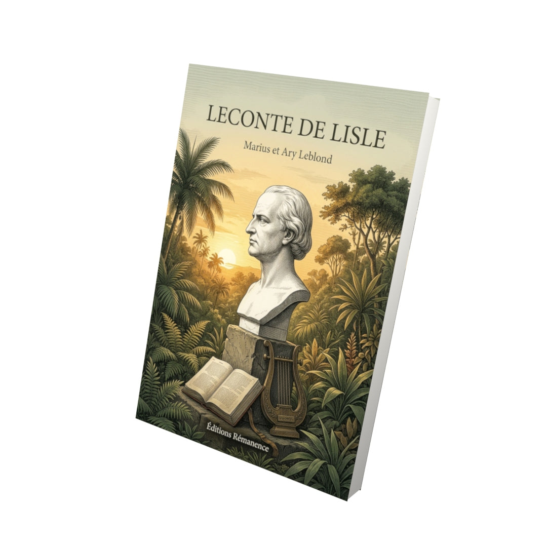 Livre Leconte de Lisle par Marius et Ary Leblond - Vue 3D - Editions Remanence