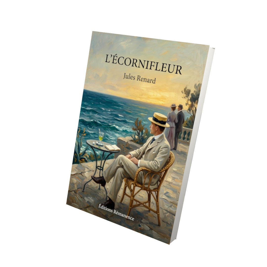 Livre L’Écornifleur par Jules Renard - Vue 3D - Editions Remanence