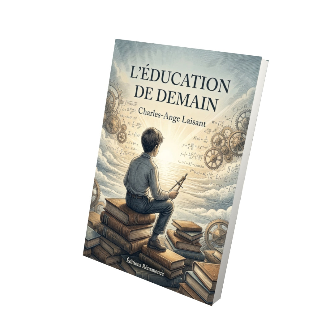 Livre L’Éducation de demain par Charles-Ange Laisant - Vue 3D - Editions Remanence