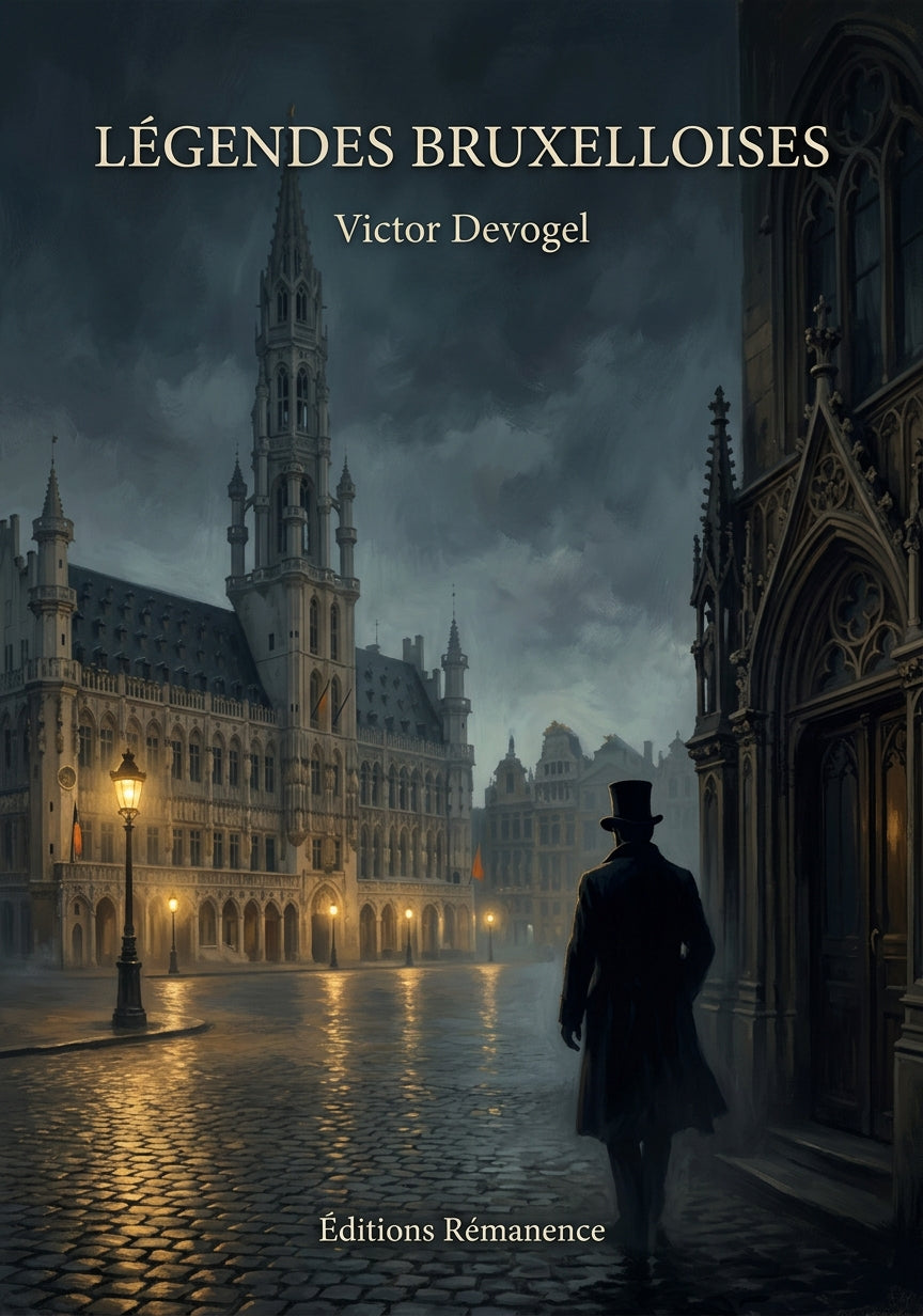 Livre Légendes bruxelloises par Victor Devogel - Couverture - Editions Remanence
