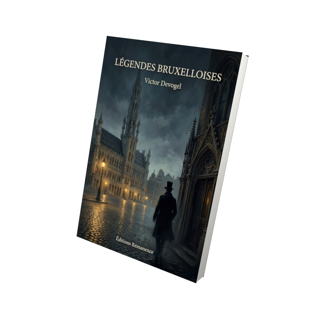 Livre Légendes bruxelloises par Victor Devogel - Vue 3D - Editions Remanence