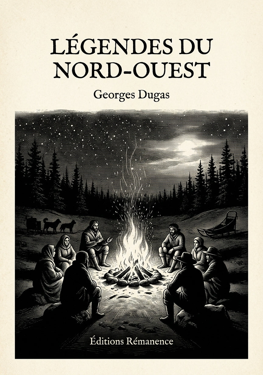 Livre Légendes du nord-ouest par Georges Dugas - Couverture - Editions Remanence